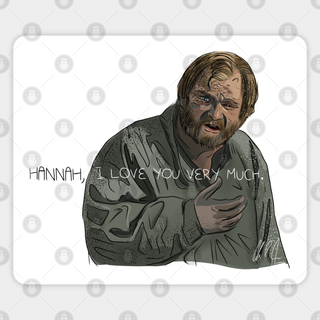 28 Days Later: Hannah... Magnet by 51Deesigns